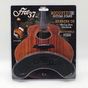 Fret 37 Acoustic Guitar Stand S1 Portable Adjustable Universal New Sealed